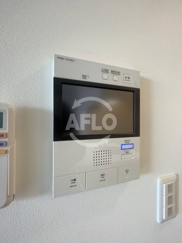 セキュリティ　レジュールアッシュ塚本レジデンス　モニター付きインターホン