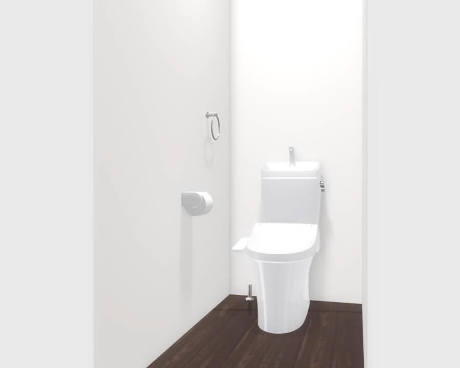 トイレ　新品に交換予定です。