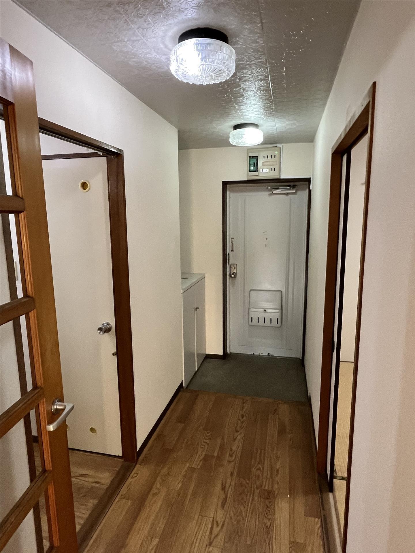 玄関　シューズボックスがある玄関です。