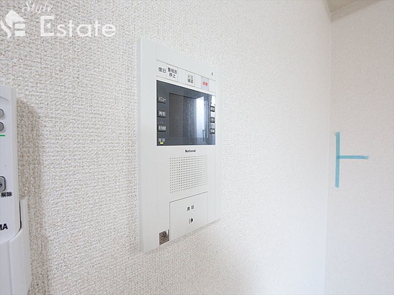 セキュリティ　モニター付きインターホン