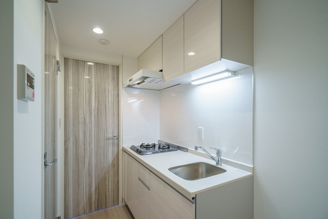 キッチン　2025年竣工　ストライプス東大井：キッチン