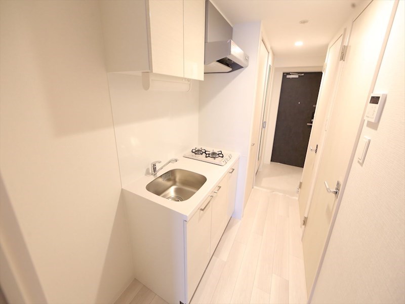 キッチン　システムキッチン（ガス2口コンロ付）