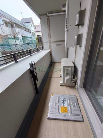 バルコニー　パークアクシス神楽坂・早稲田通り※別部屋参考写真です。