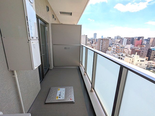 バルコニー　10Fバルコニー、日当り眺望良好です