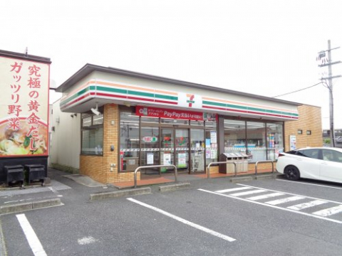 コンビニ　セブン－イレブン　近江八幡白鳥町店（コンビニ）まで500m