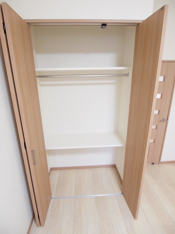 収納　クローゼット完備。