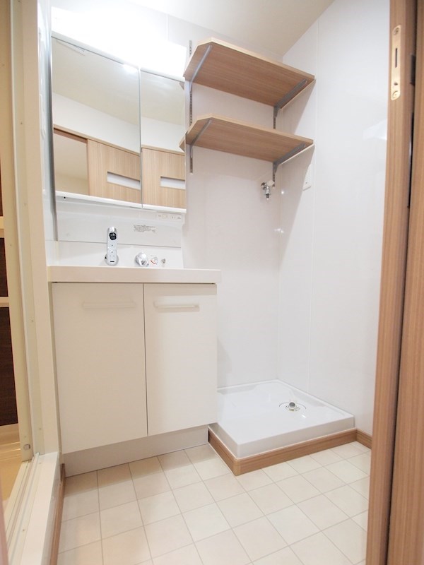 洗面設備　設備充実のシャンプードレッサー。