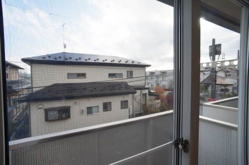 眺望　窓前眺望