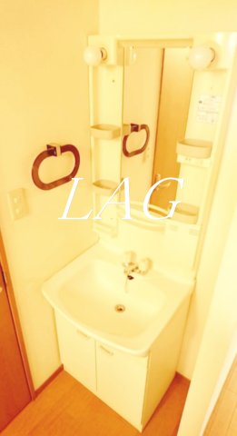 洗面設備　洗面台です。