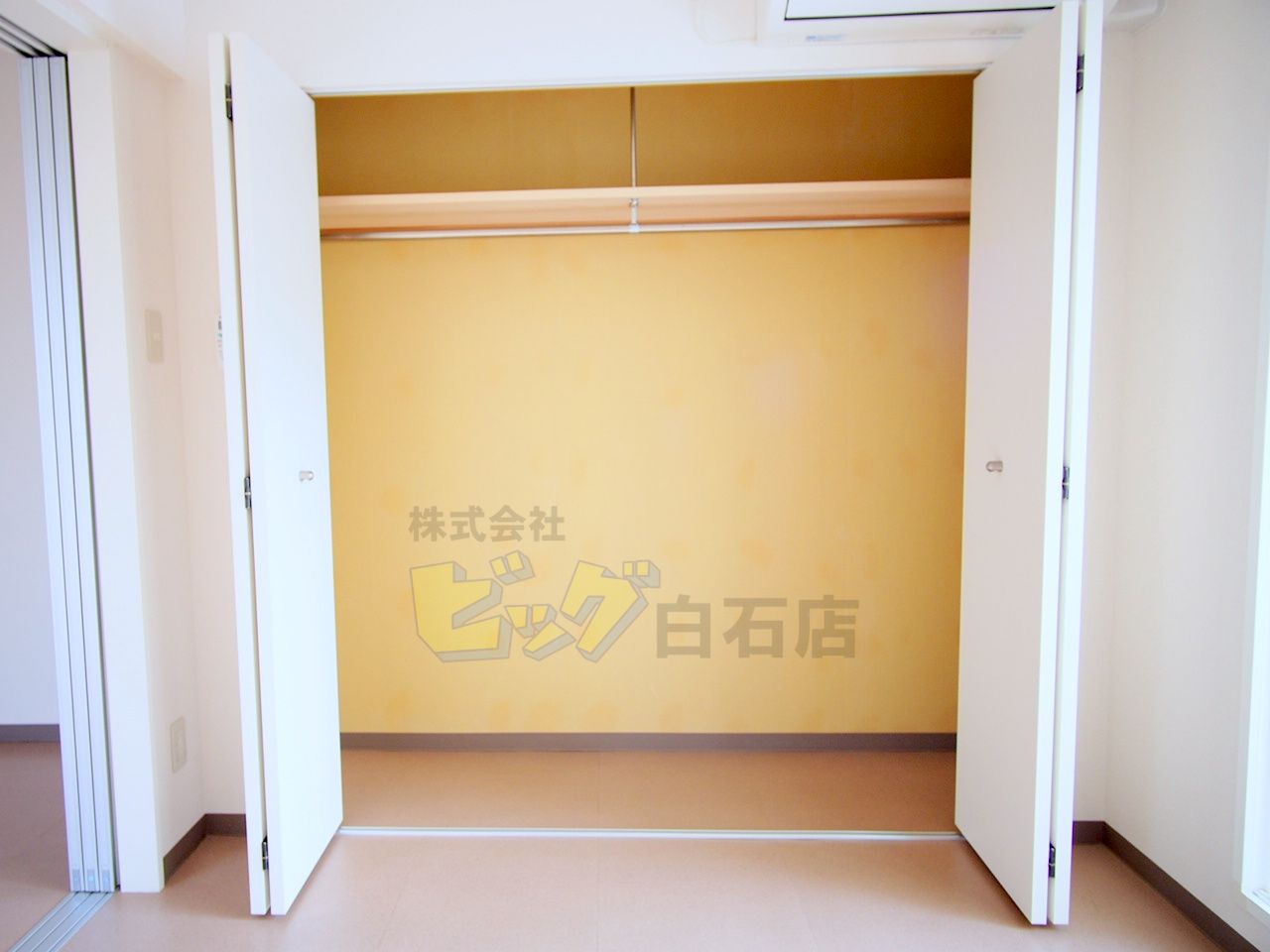 収納　クローゼット付きです♪