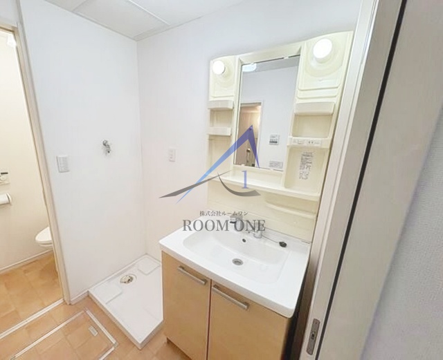 洗面設備　洗面台です。