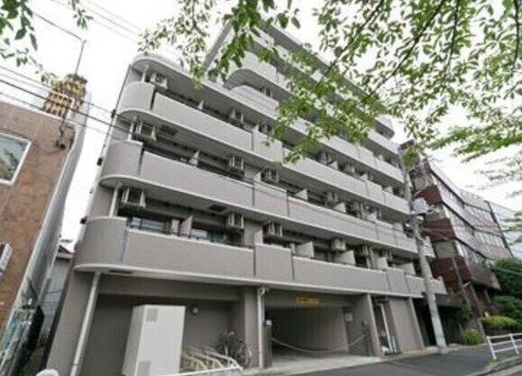 建物外観　外観タイル張りです