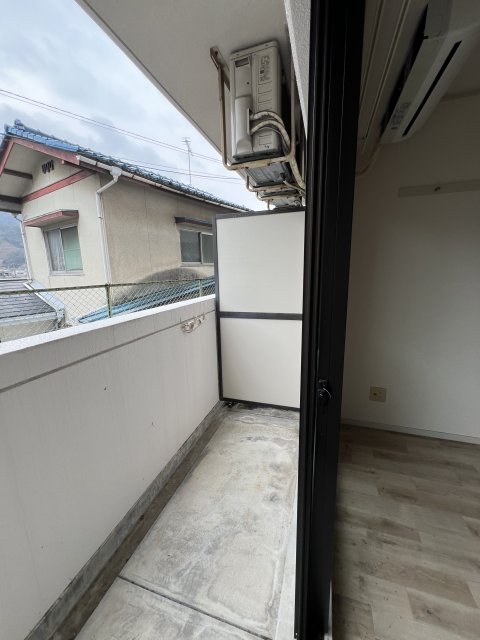 バルコニー　別号室の写真です