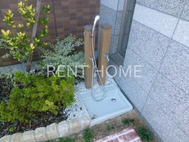 その他　ペットの洗い場があります。