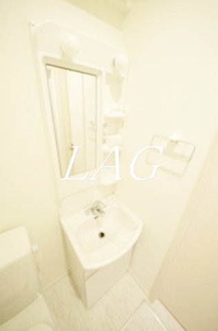 洗面設備　洗面台です。