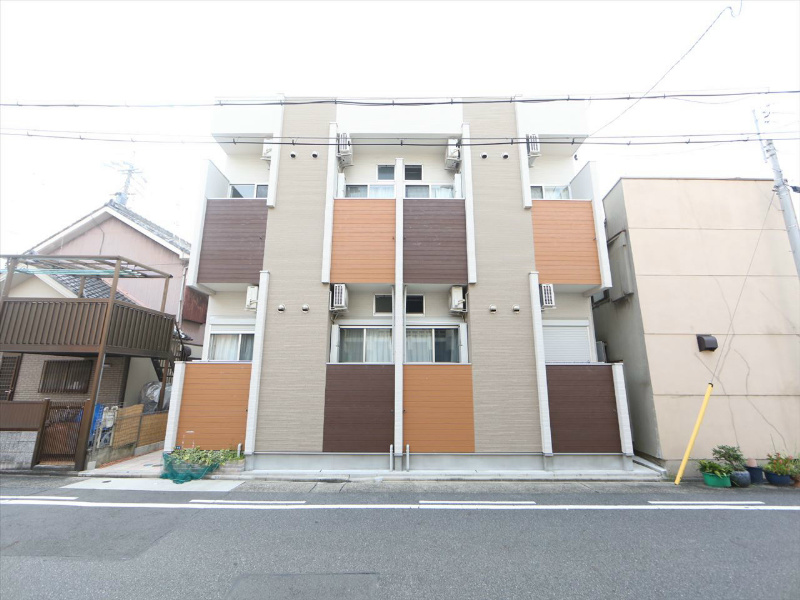 建物外観　外観　デザイナーズ　光インターネット無料