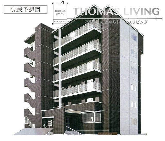 建物外観　完成予想図になります。