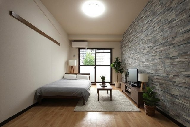 居室・リビング　ＣＧで家具等を配置したもので家具等は含まれません。