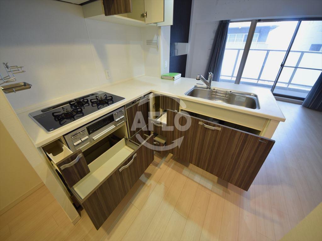 キッチン　なんばセントラルプラザリバーガーデン　キッチン