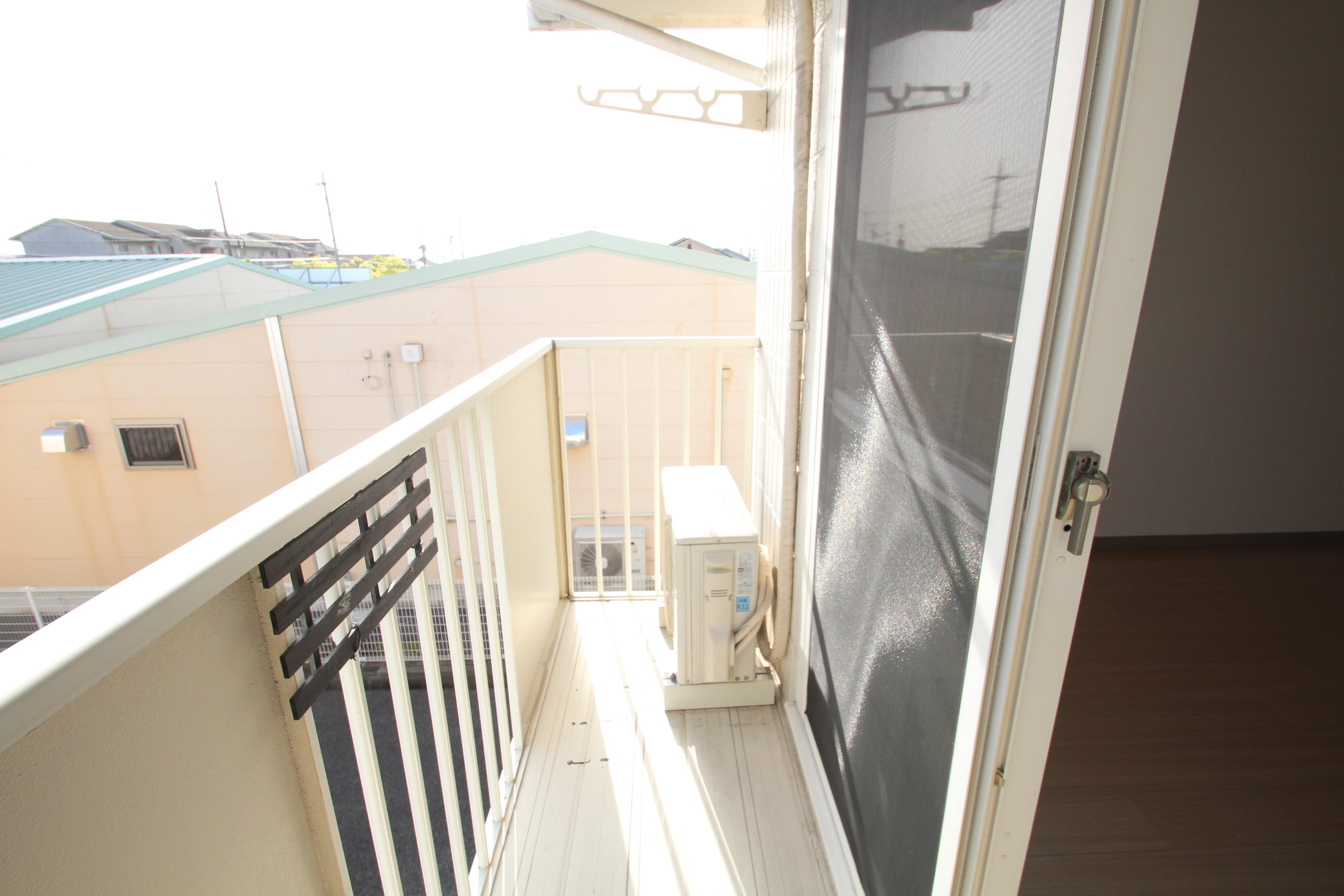 バルコニー　ベランダです。南向きで日当たり◎