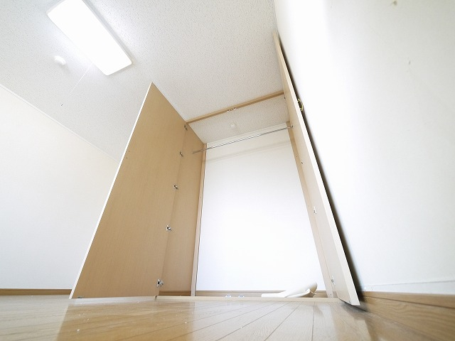 収納　たっぷりとした収納スペースです