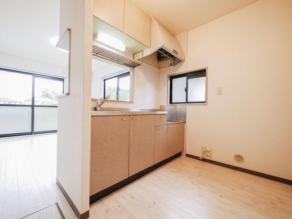 キッチン　リビングにいるご家族といつも一緒に☆楽しくお料理♪