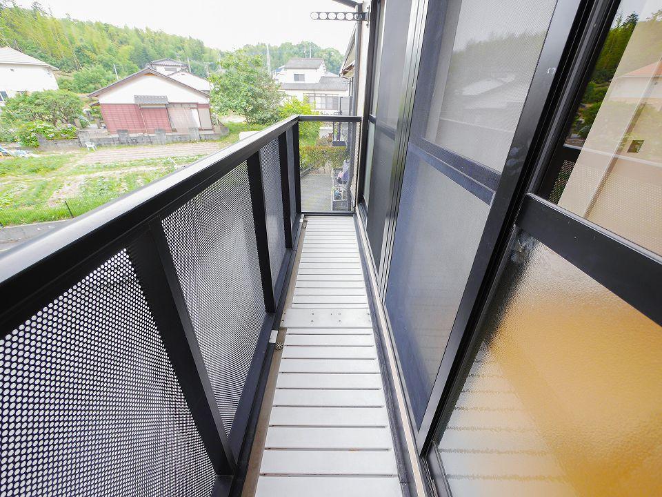 バルコニー　心地良い風と緑一色の風景が気持ち良いベランダ☆