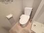 トイレ　温水洗浄便座付きのトイレです！