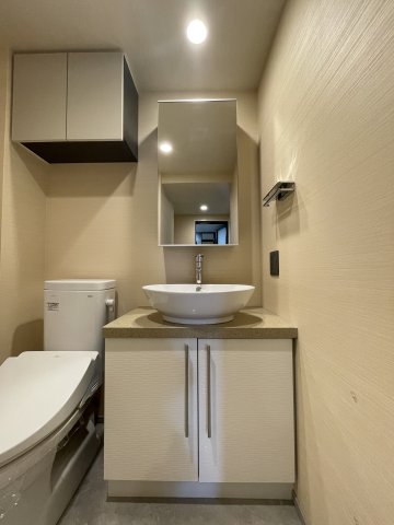 洗面設備　エスライズ難波III　洗面所