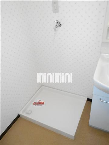 洗面設備　洗濯機置き場