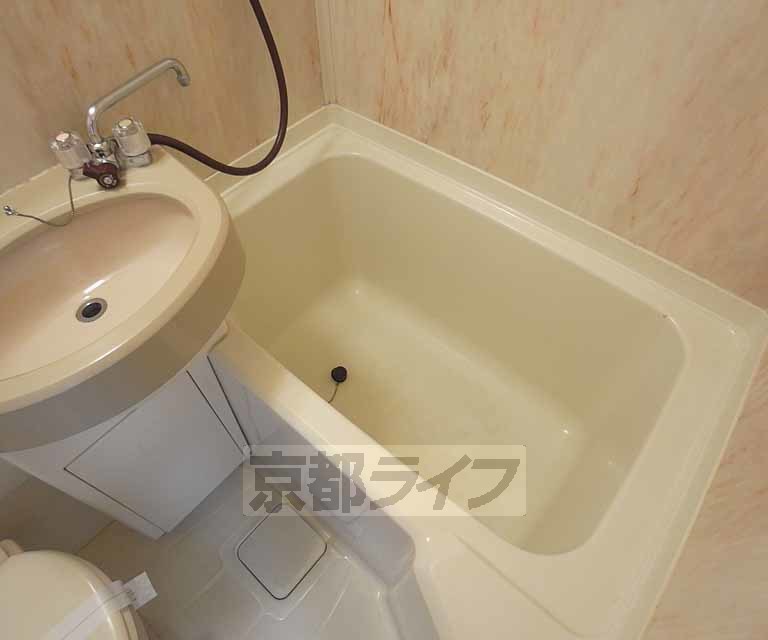 バス・シャワールーム　大きいバスタブ