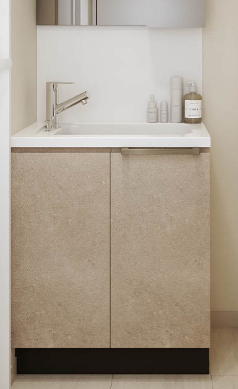 洗面設備　身支度に欠かせない独立洗面台♪