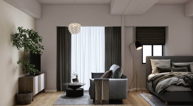 居室・リビング　開放感のあるゆったりとしたお部屋です♪※モデルルーム