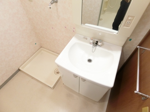洗面設備　脱衣場