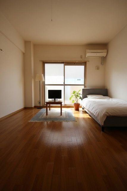 居室・リビング　ＣＧで家具等を配置したもので家具等は含まれません。