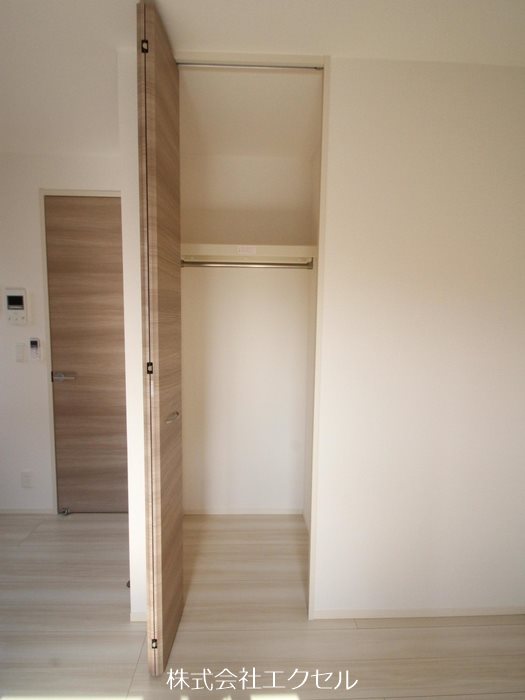 収納　クローゼット完備。