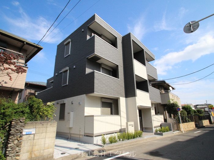 建物外観　都市ガス仕様の建物です