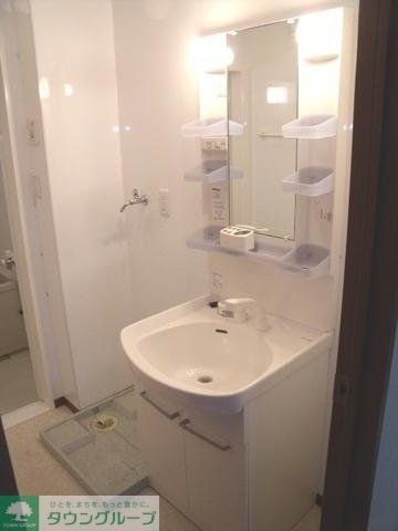 洗面設備　嬉しい独立洗面台