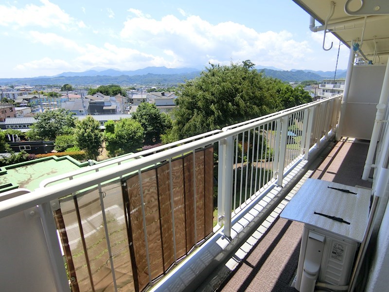 バルコニー　遮るものがなく、眺望良好です！
