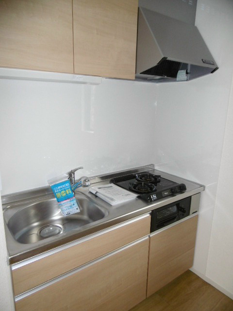 キッチン　ガスコンロ付き