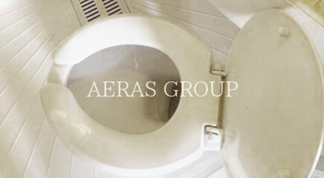 トイレ　ゆったりとした空間のトイレです