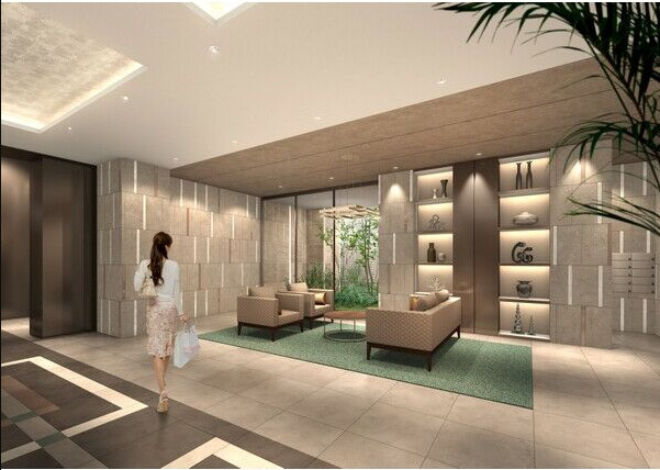 ロビー　スプランディット福島WEST　ロビー