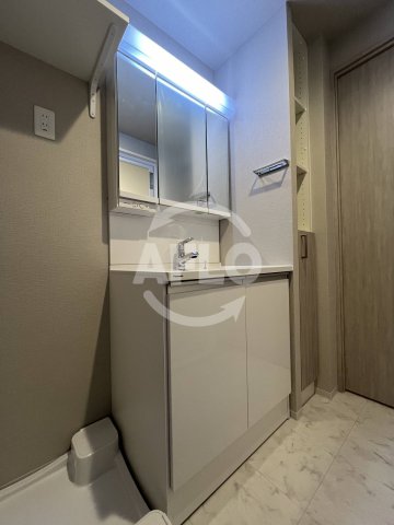 洗面設備　スプランディット福島WEST　洗面台