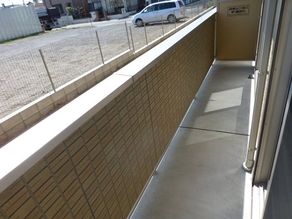 バルコニー　他号室参考写真