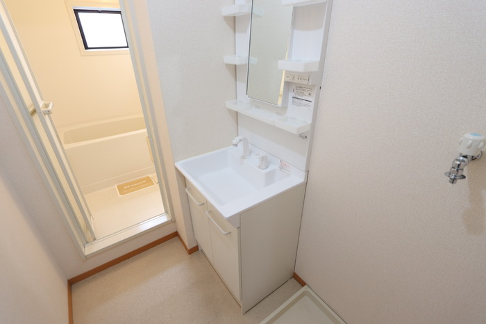 洗面設備　洗髪洗面化粧台