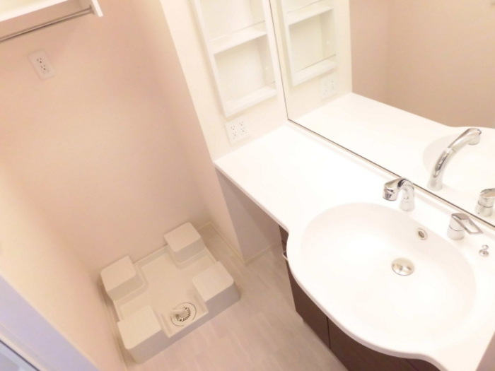 洗面設備　脱衣所、洗濯機置き場