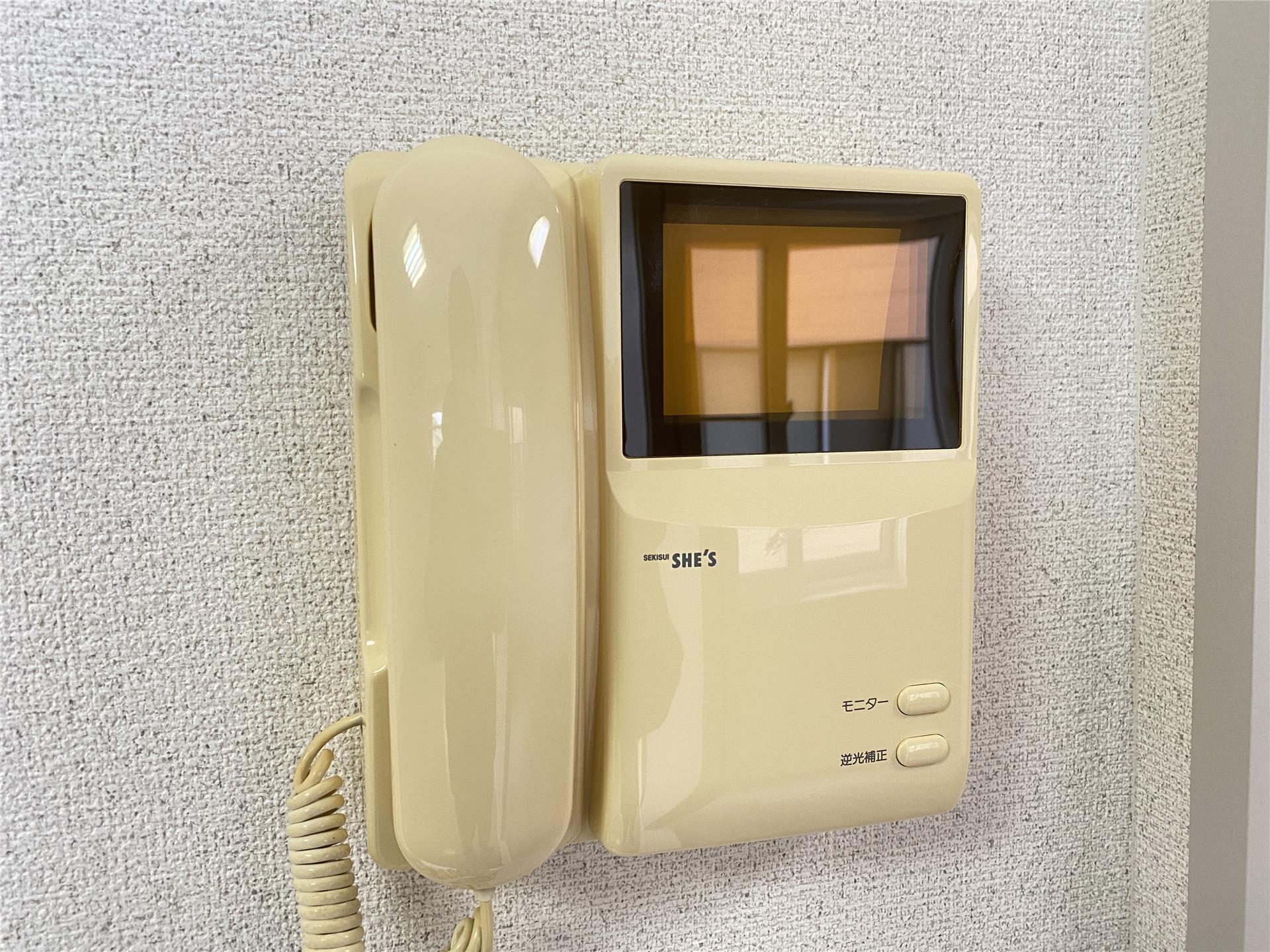 セキュリティ　モニタ付インターホン