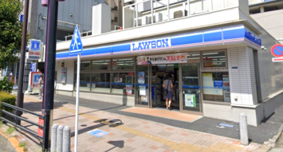 コンビニ　ローソン 江東森下一丁目店（コンビニ）まで290m