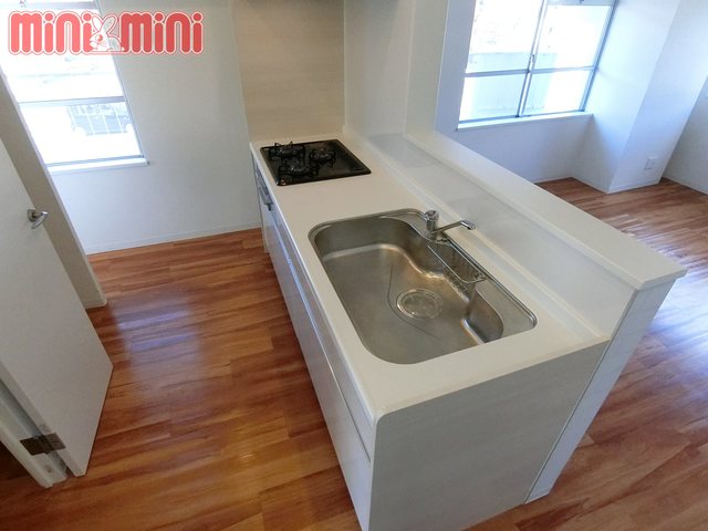 キッチン　憧れのカウンターキッチンです。