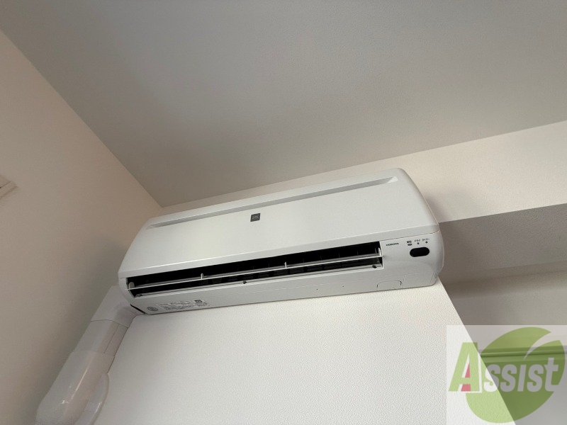 その他設備　エアコンがありますので夏でも快適に過ごせます！